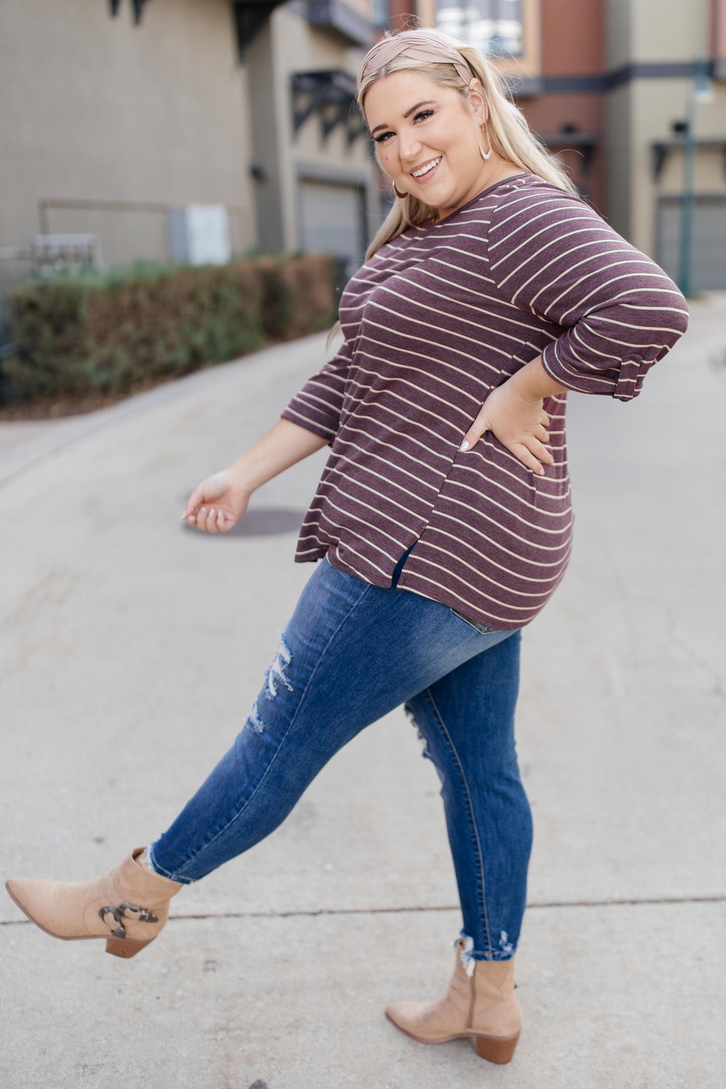 Basically Striped Top