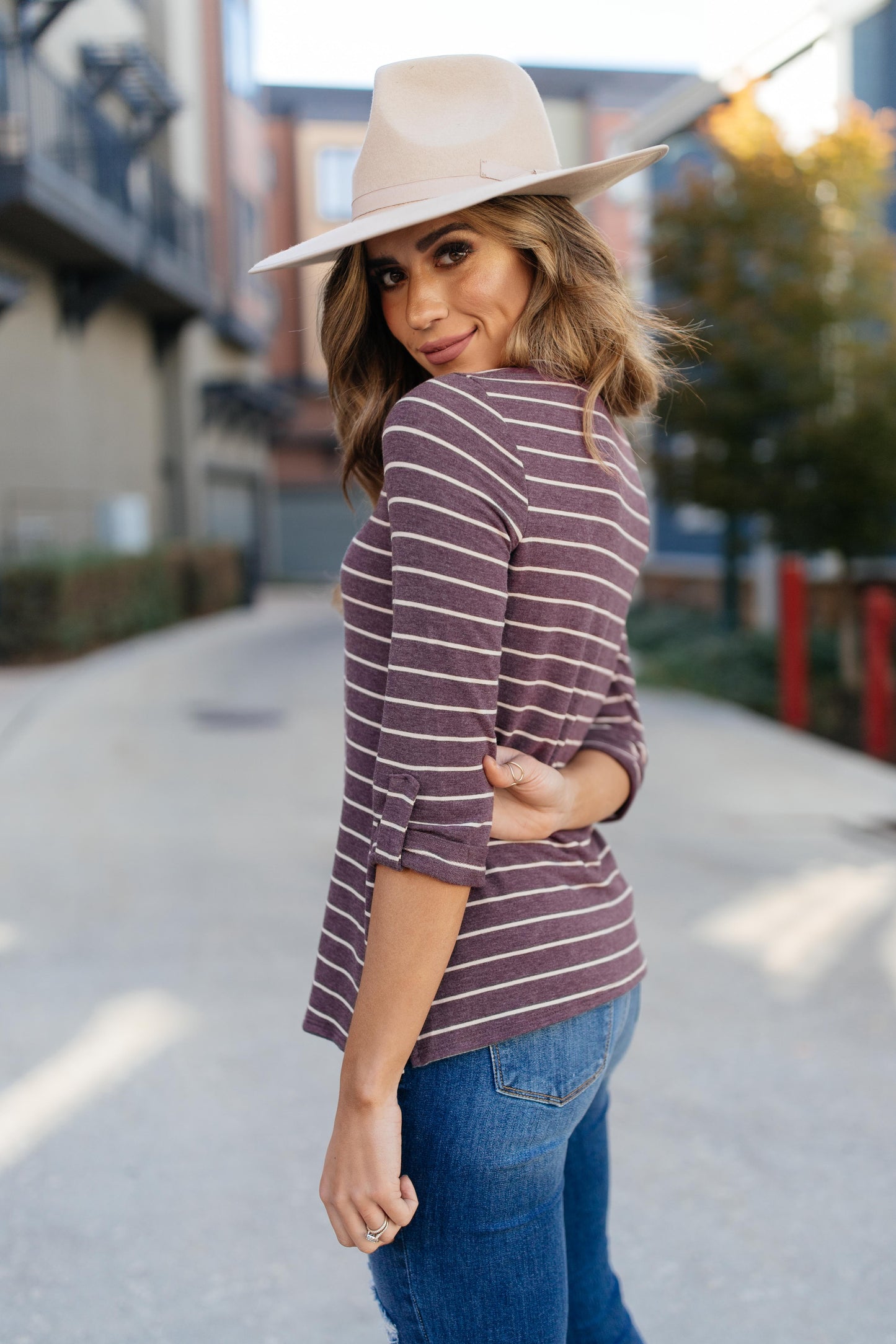 Basically Striped Top