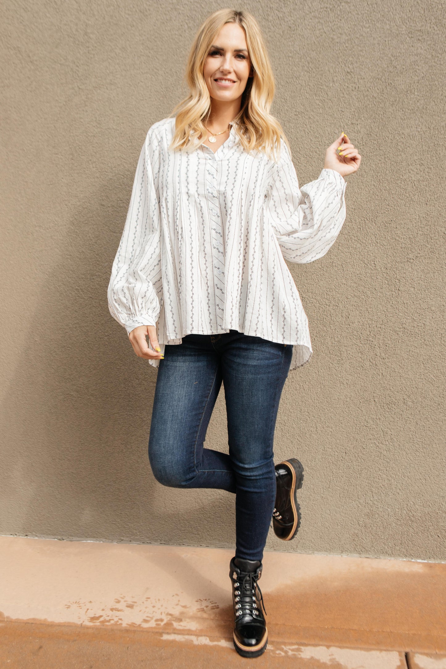 Bethany Button-Up Top