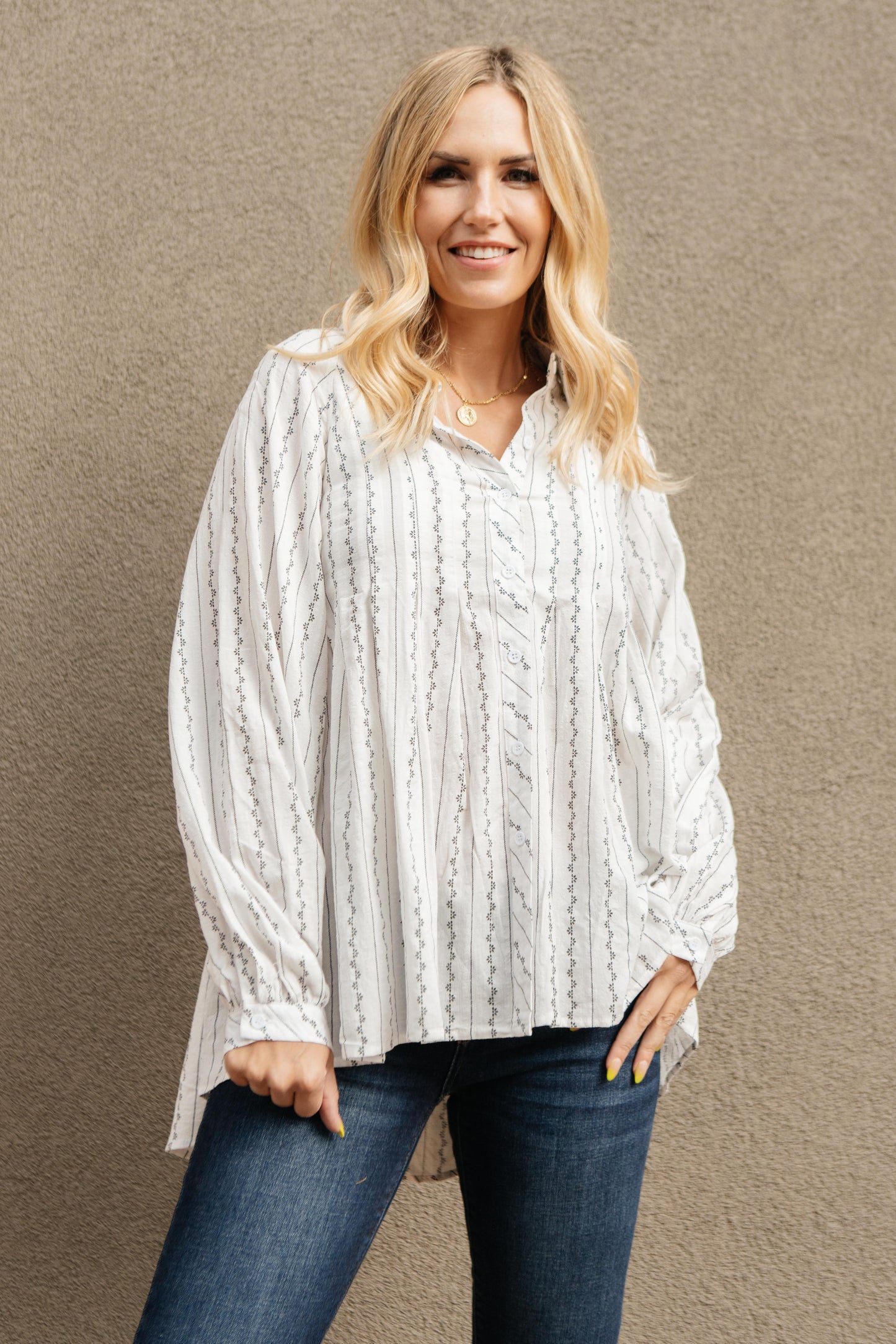 Bethany Button-Up Top