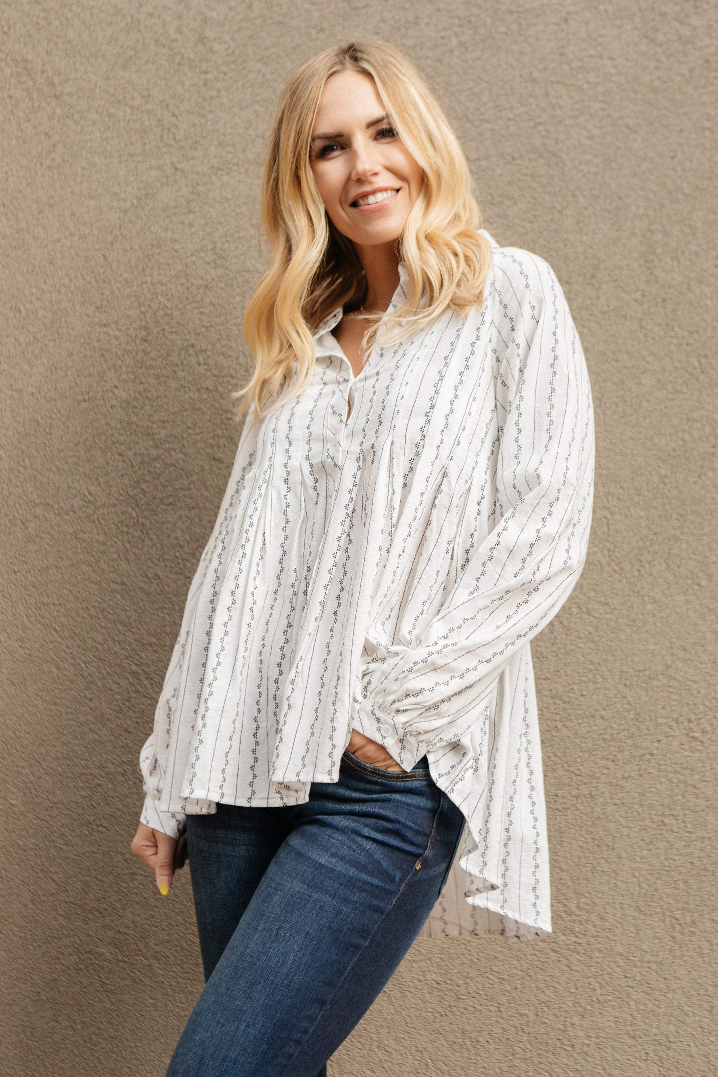 Bethany Button-Up Top