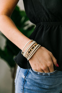 Bling On The Leopard Cuff
