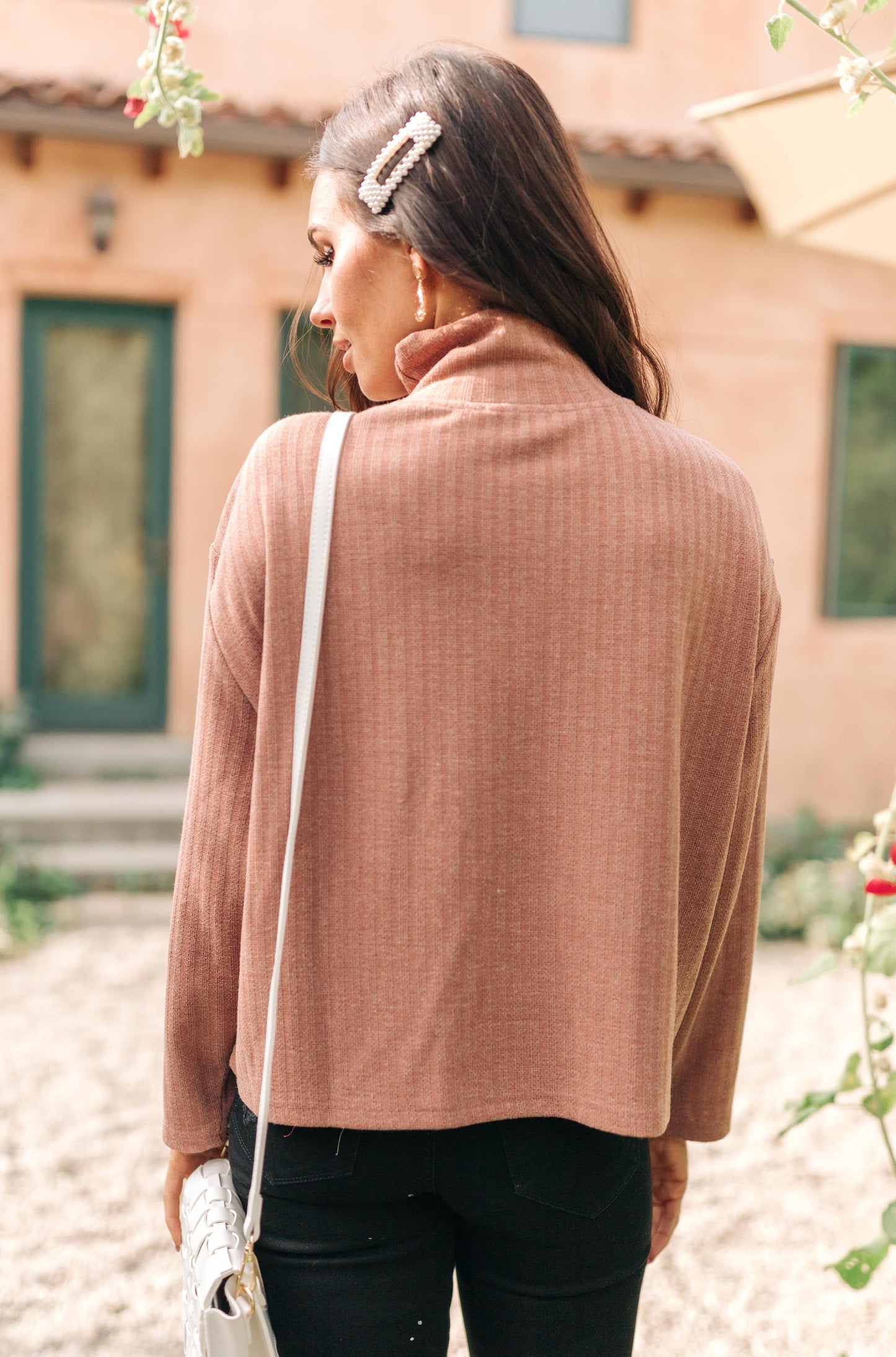 Bower Sweater in Mauve