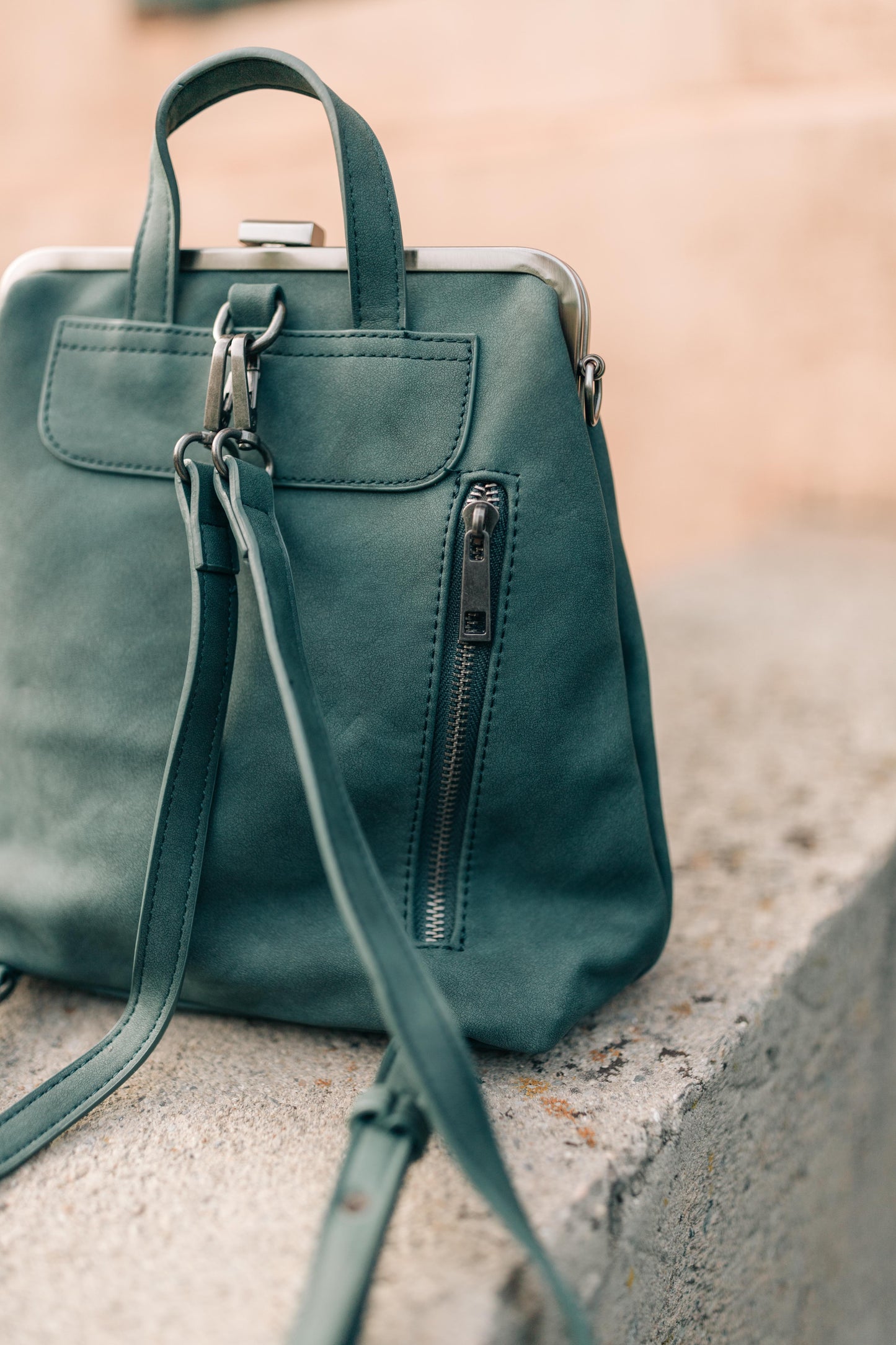 Bridget Backpack in Peacock