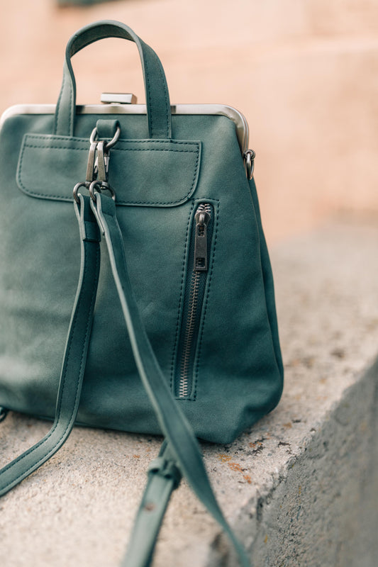 Bridget Backpack in Peacock