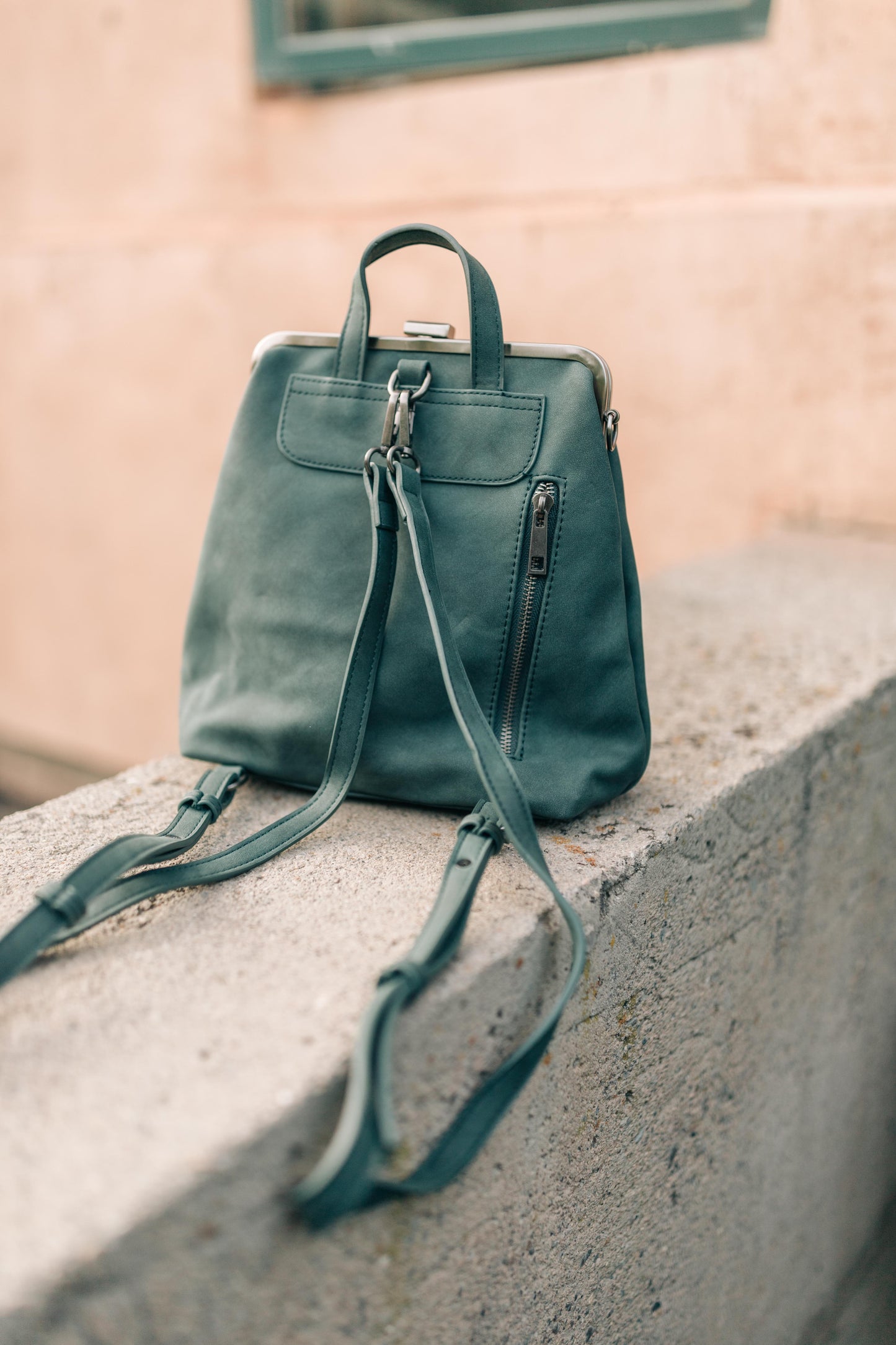 Bridget Backpack in Peacock
