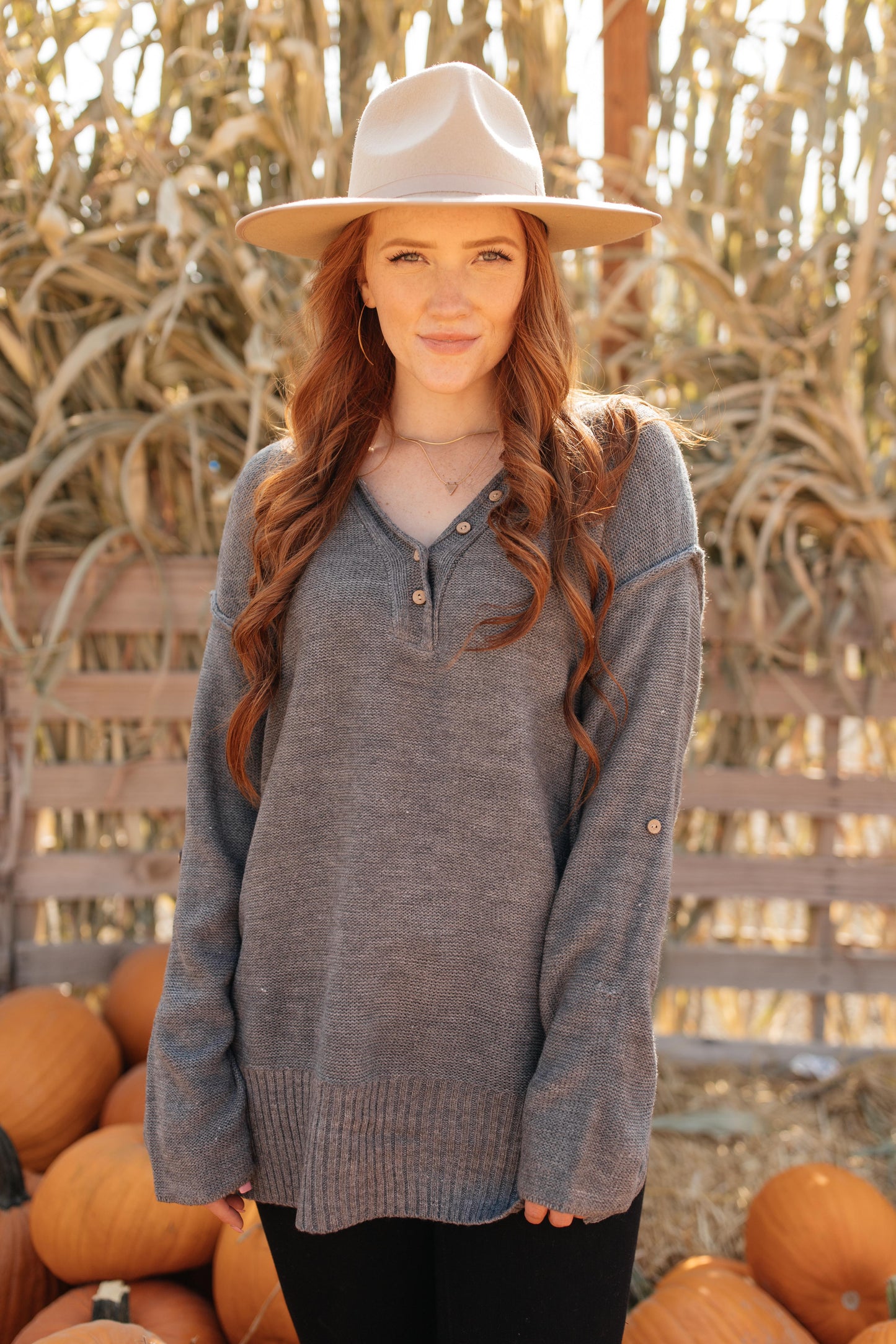Brielle Top in Stone