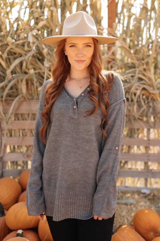 Brielle Top in Stone