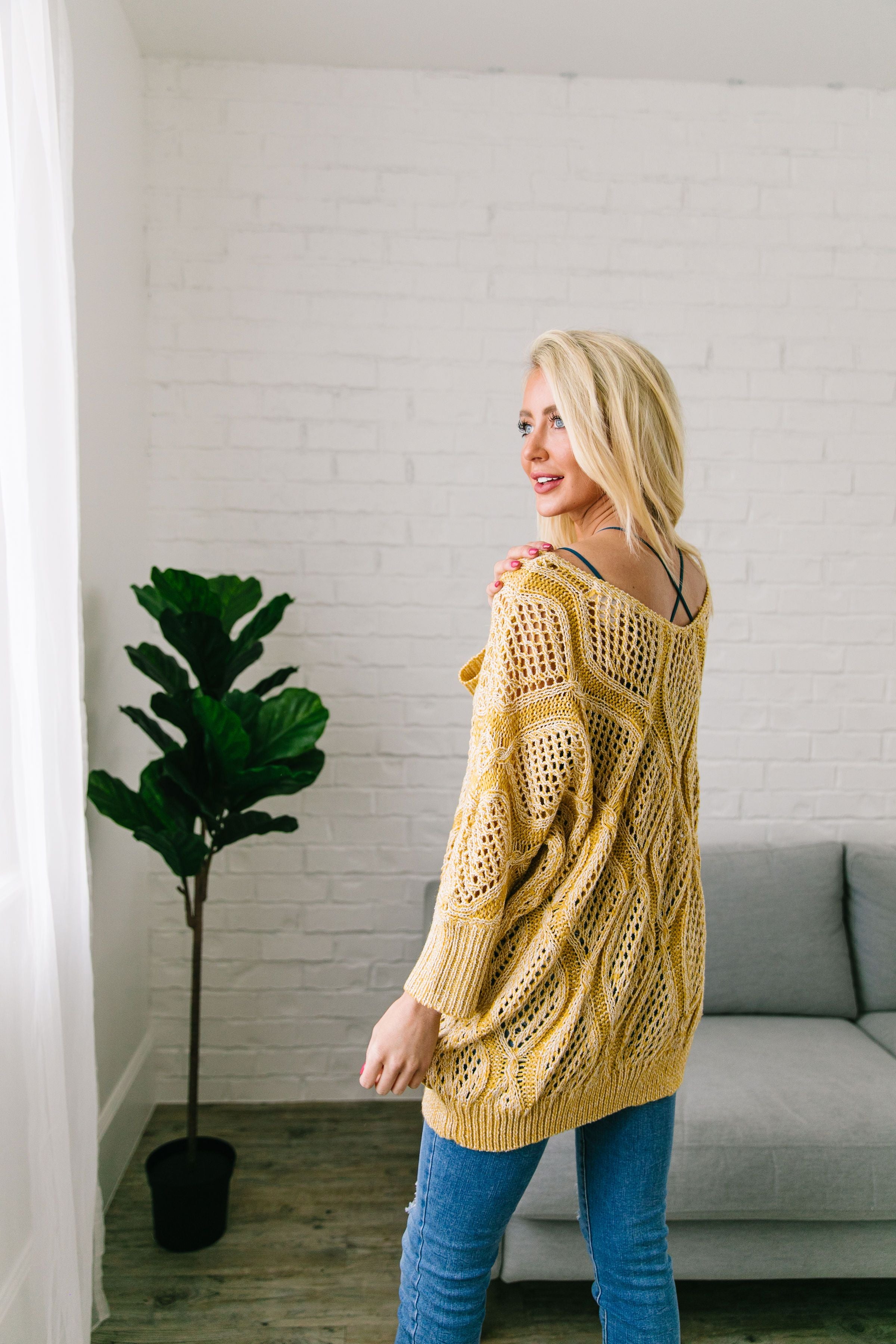 Bring On The Sun Spring Sweater - ALL SALES FINAL