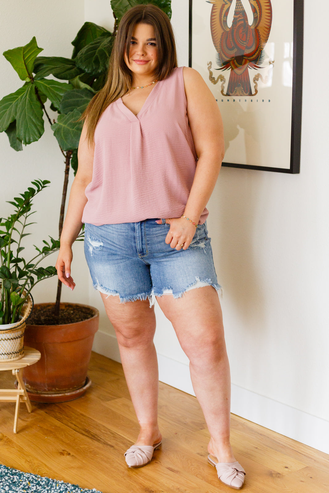 Calling For Spring Sleeveless Blouse