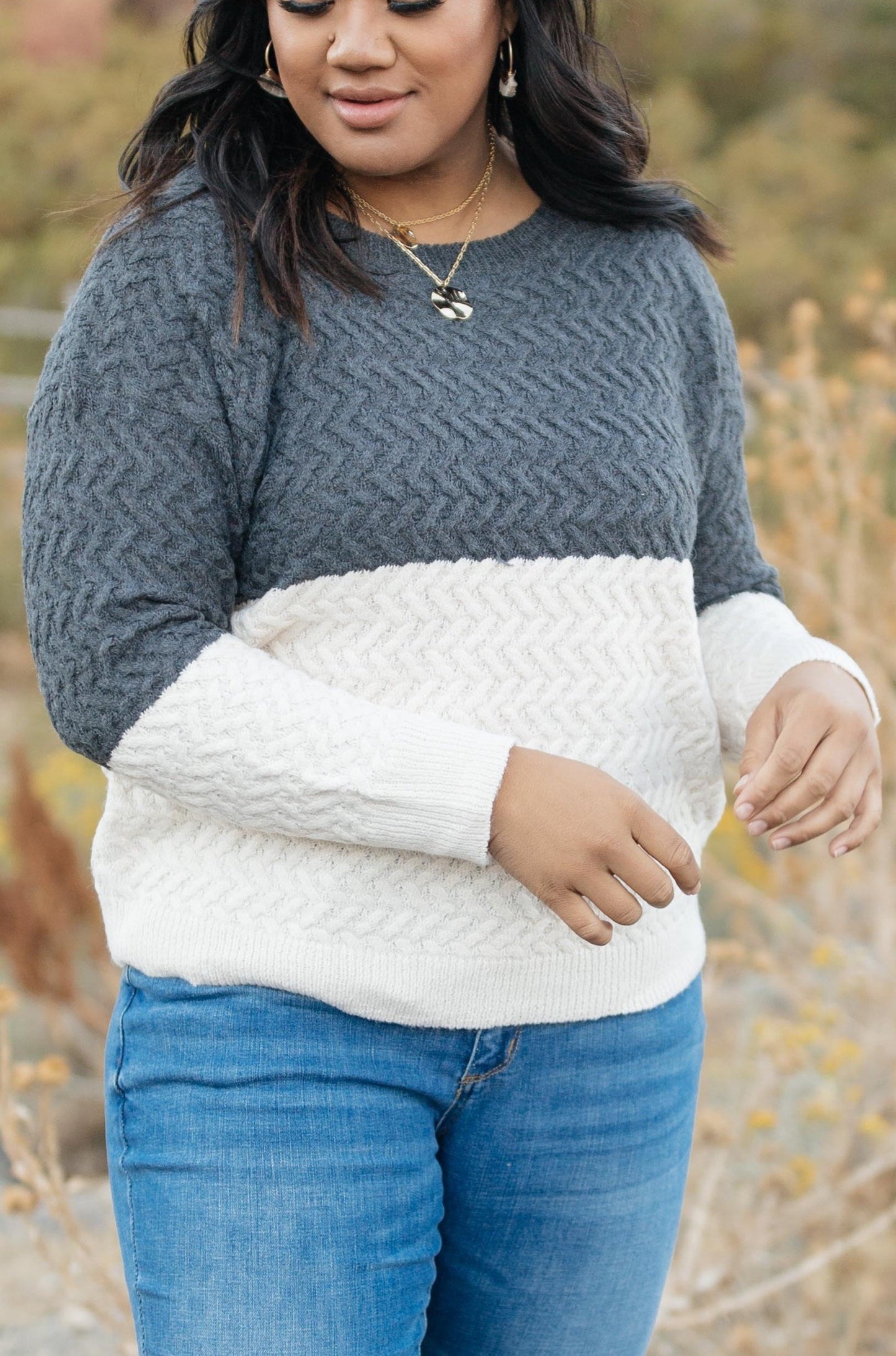 Casually Cozy Sweater in Charcoal