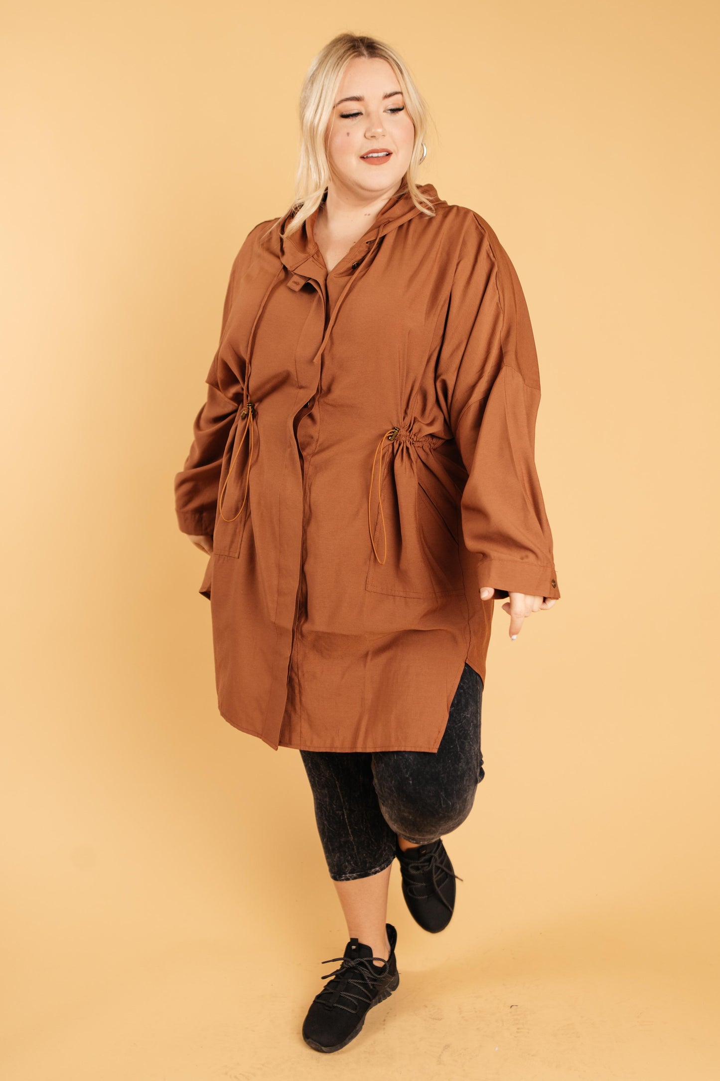 Charlotte Lightweight Camel Coat