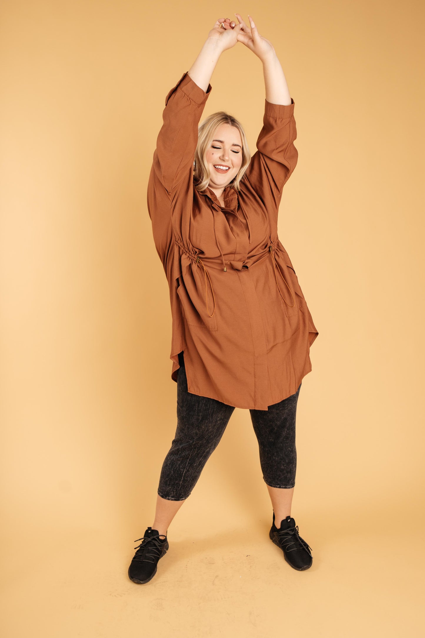 Charlotte Lightweight Camel Coat