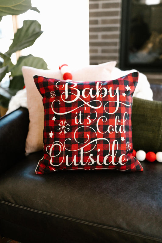 Chilly Weather Pillow Case