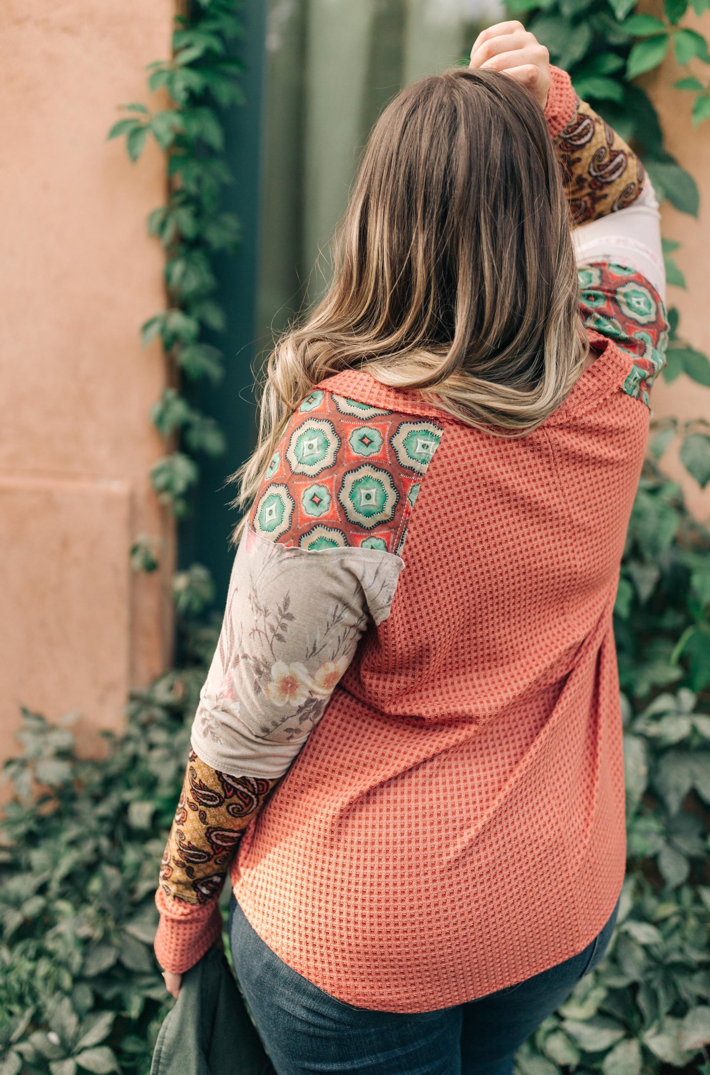 Climbing Floral Top