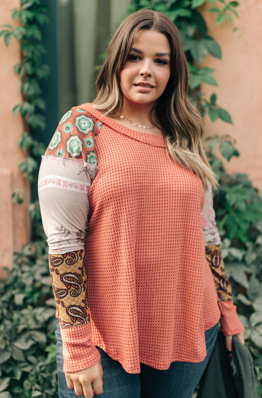 Climbing Floral Top