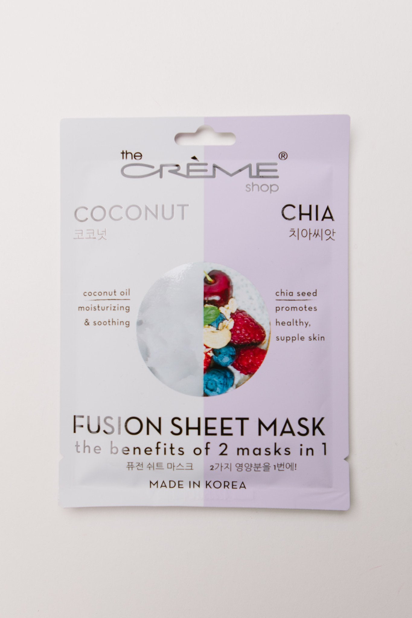 Coconut Chia Sheet Mask