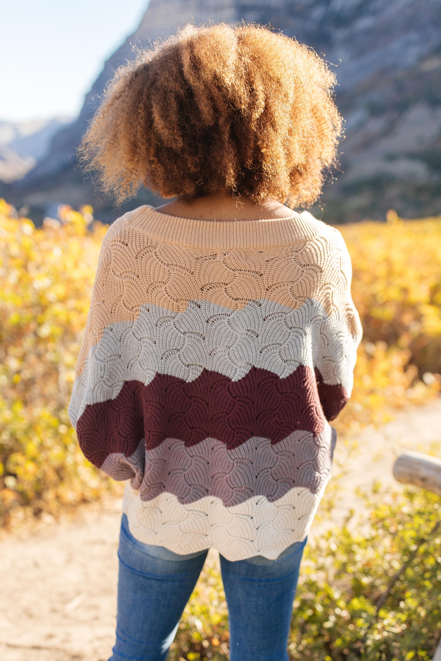 Designed For Details Sweater in Burgundy