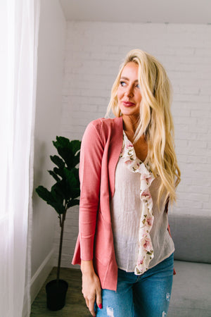 Everything's Coming Up Roses Cardigan