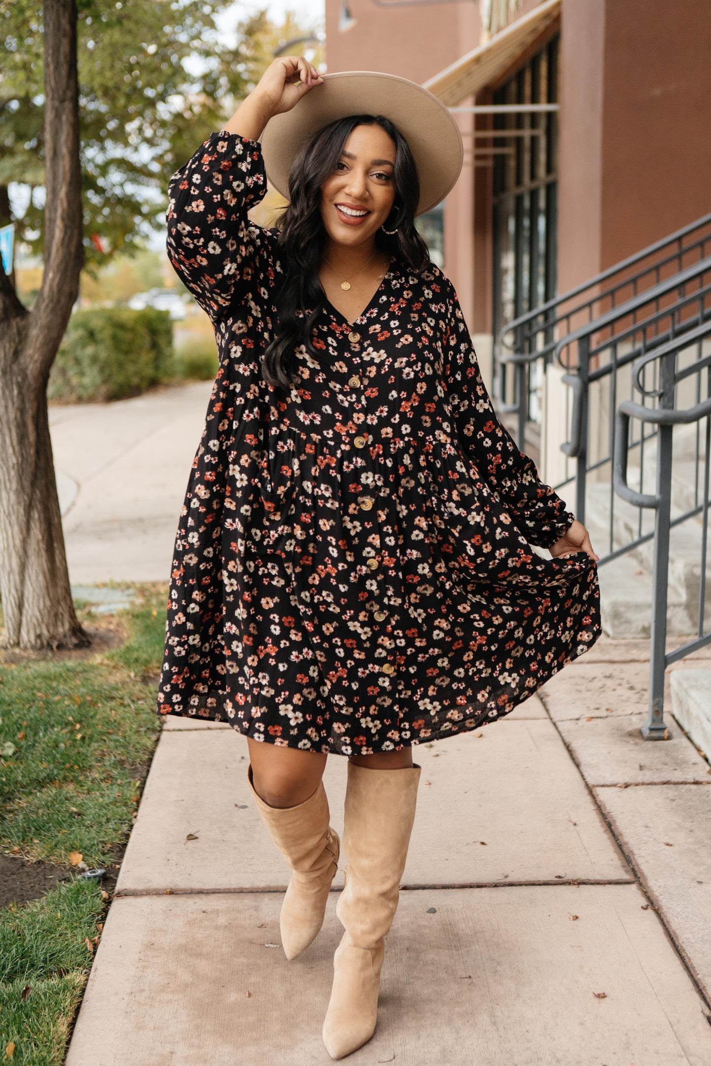 Finesse Floral Dress