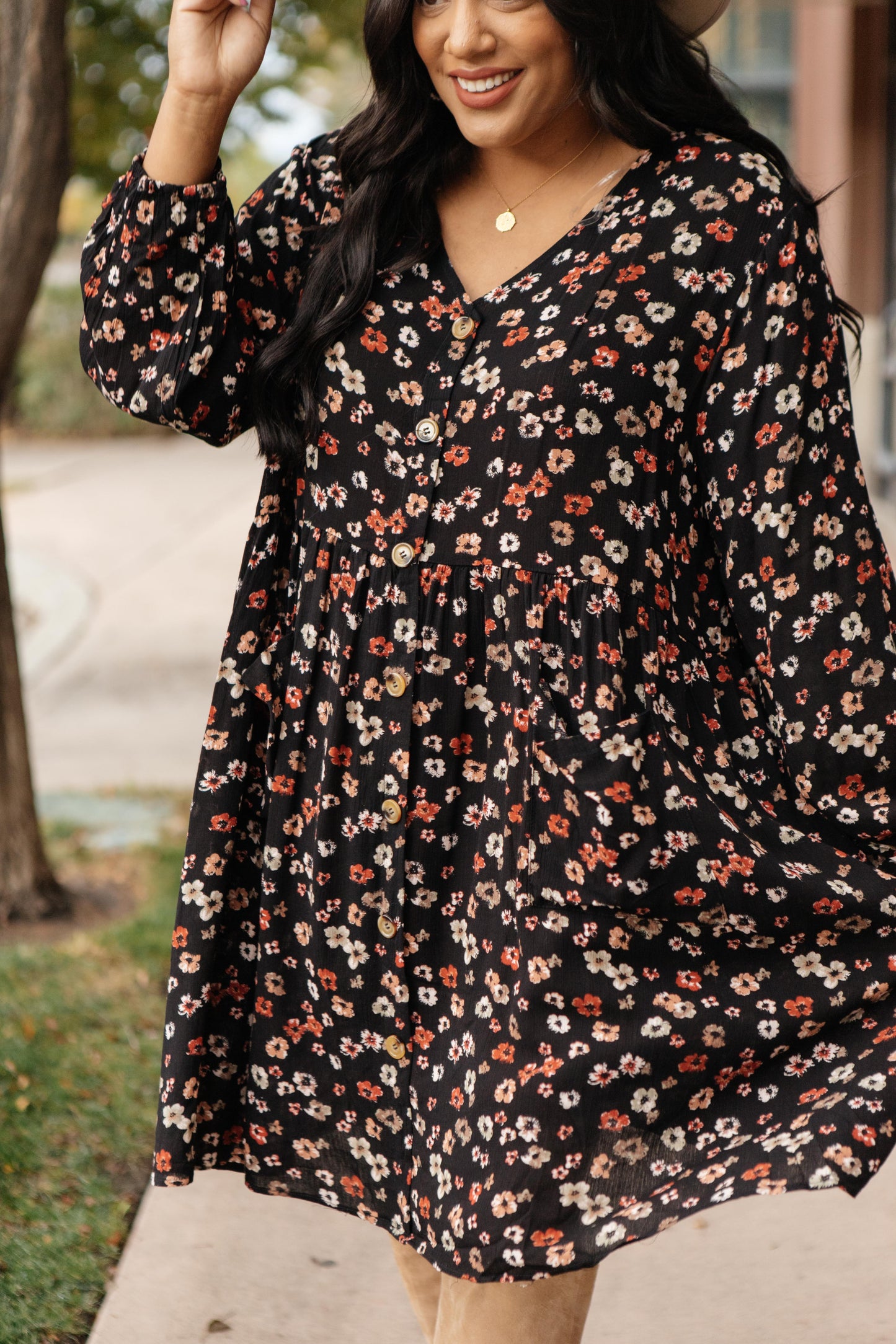 Finesse Floral Dress