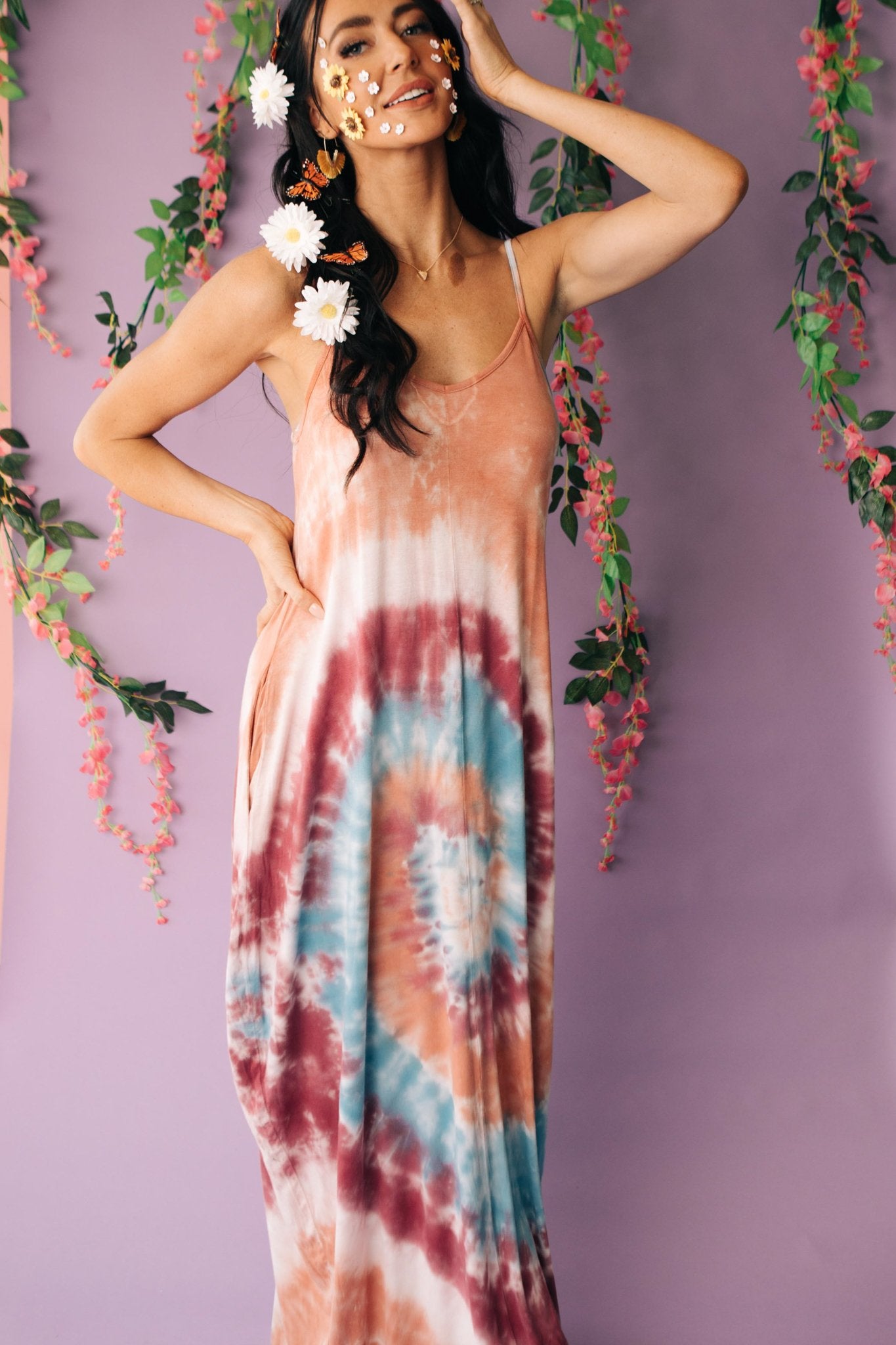 The Big Swirl Maxi Dress