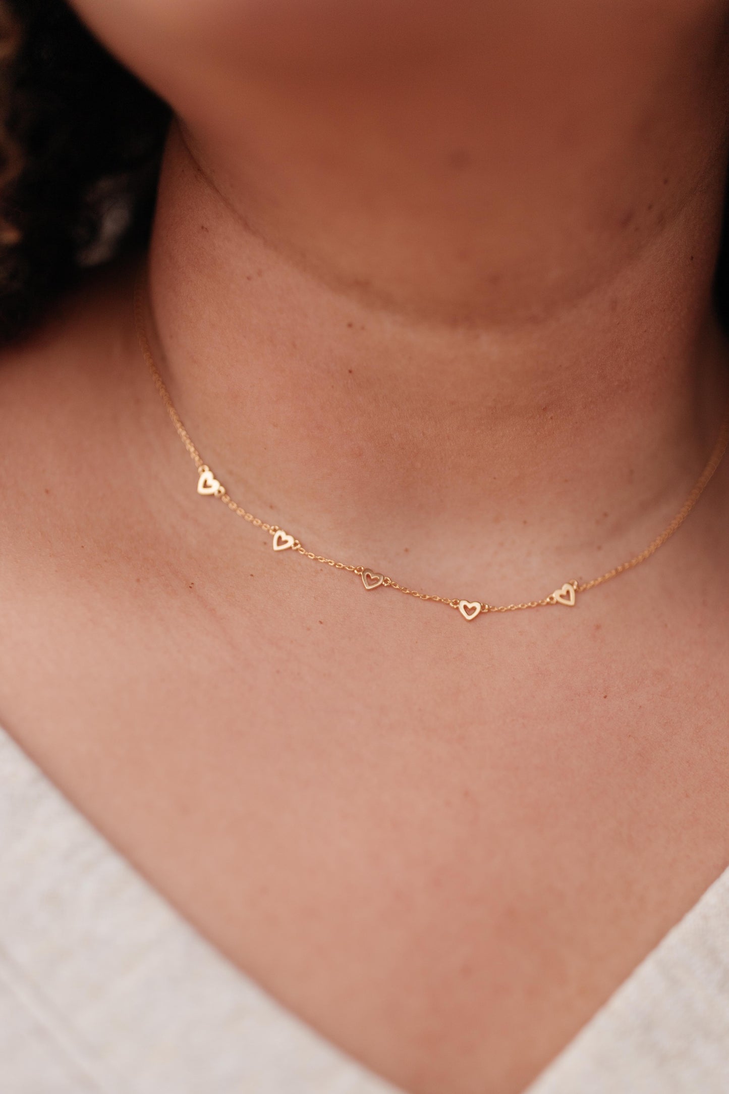 Hearts and Chains Necklace