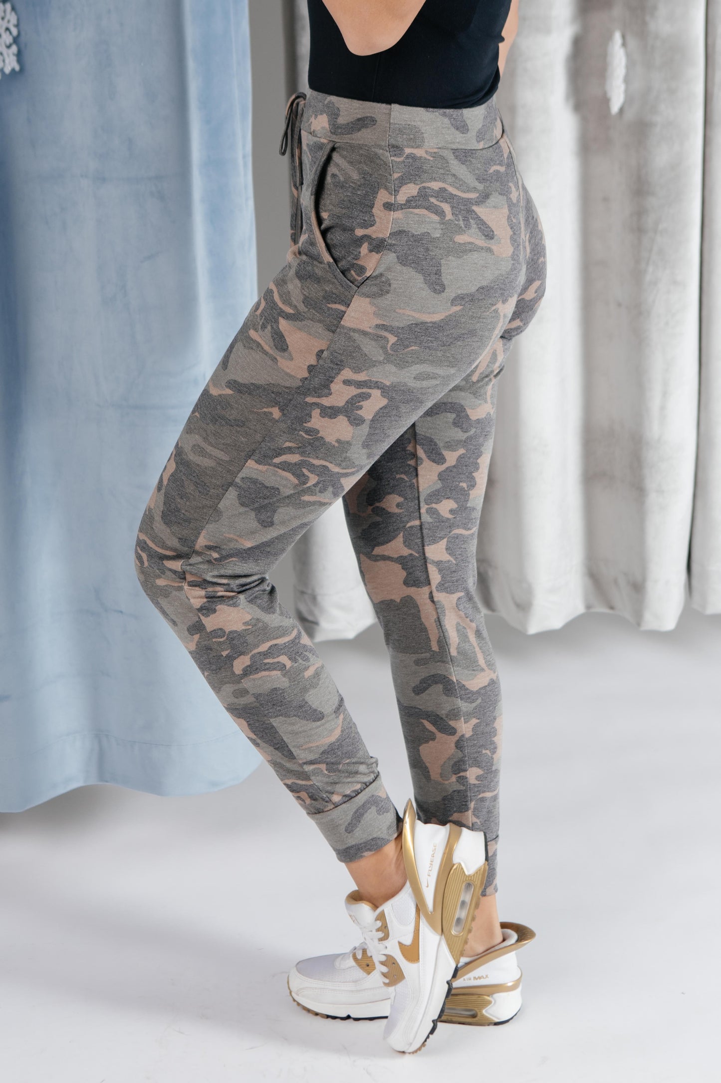 Hidden In Comfort Camo Joggers