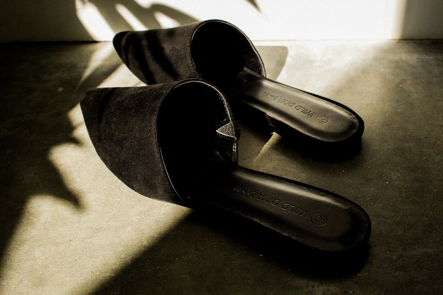 Suede In The Shade Mules