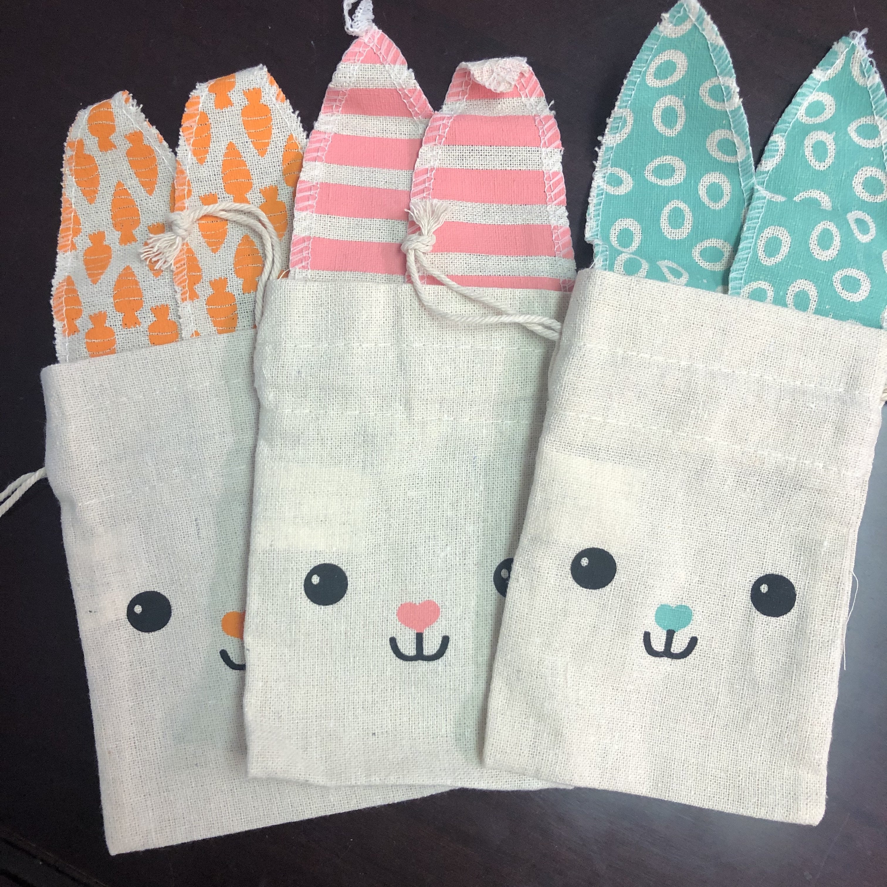 Canvas Easter Little Bag Totes