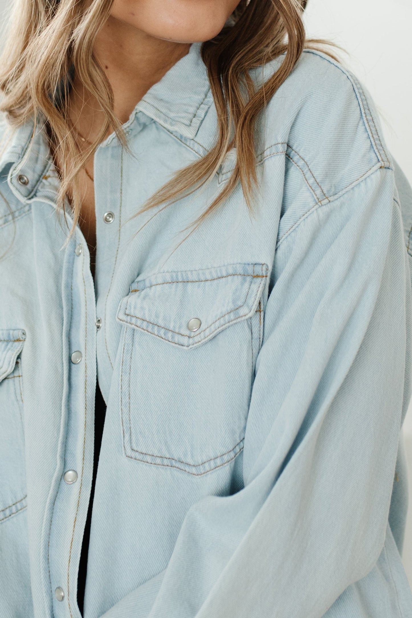 Don't Look Back Denim Shirt