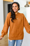 In Warm Arms Sweater in Rust