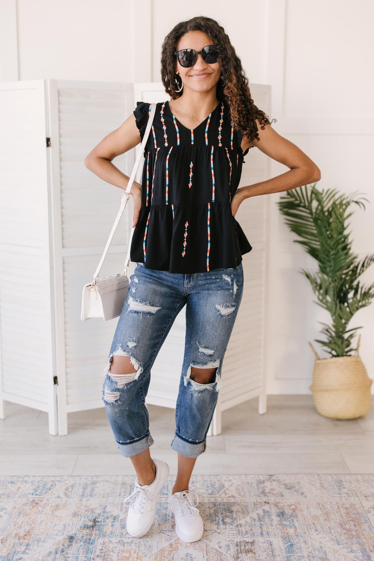 Layered With Color Blouse