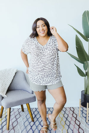 Leap Of Faith V-Neck In Natural