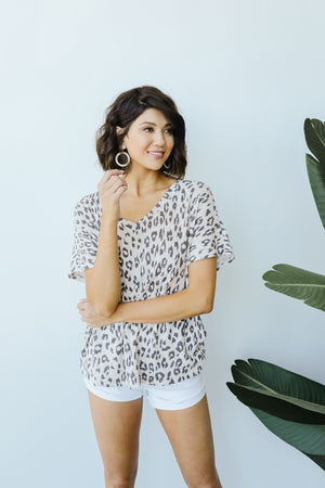Leap Of Faith V-Neck In Natural