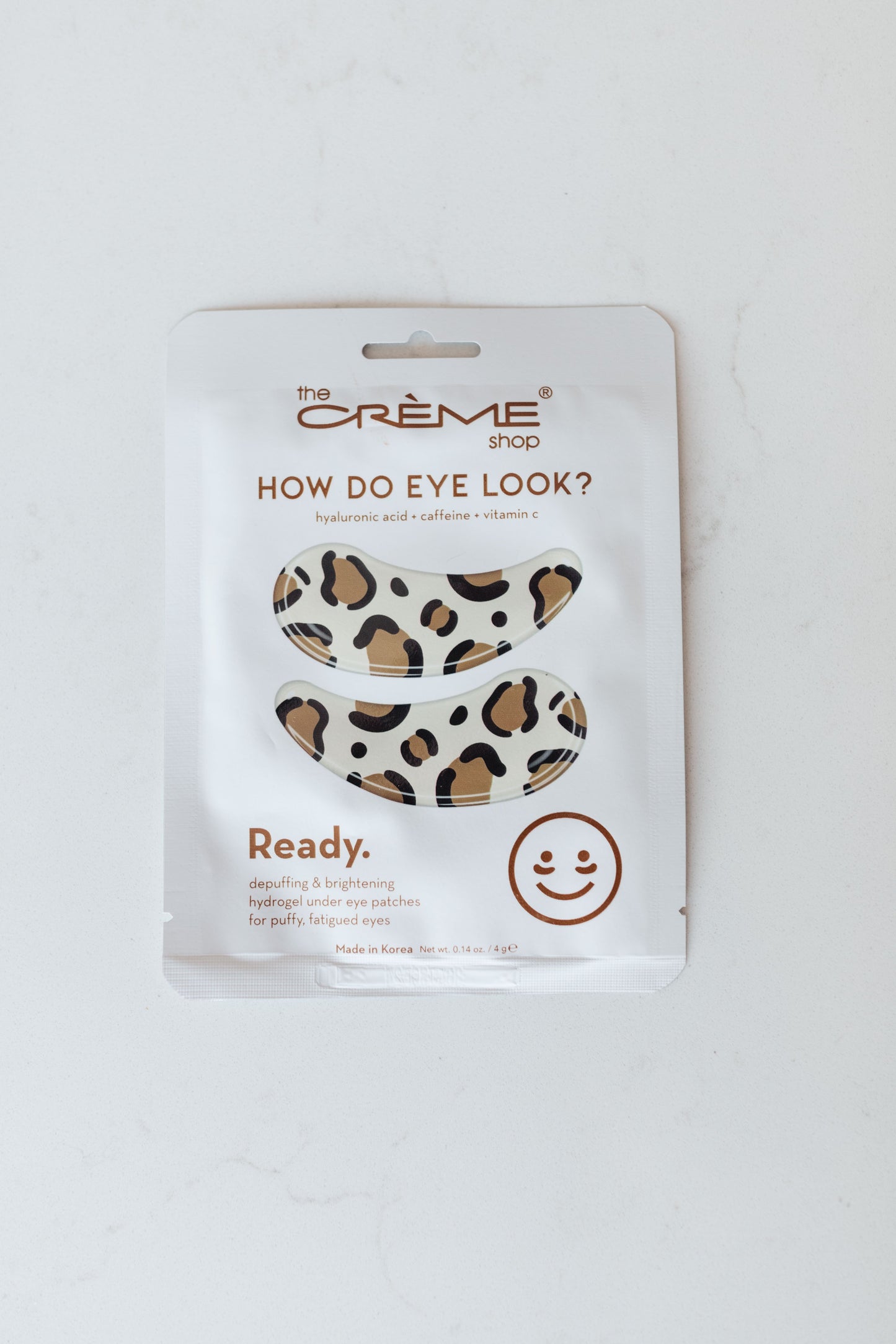 Leopard Under Eye Gel Masks