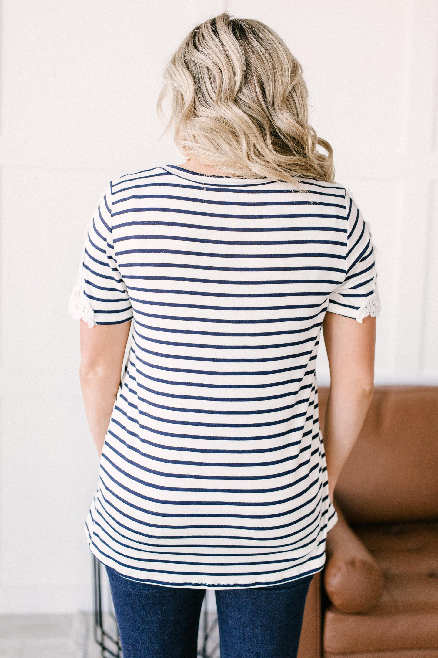 Linda's Lacy Sleeve Top