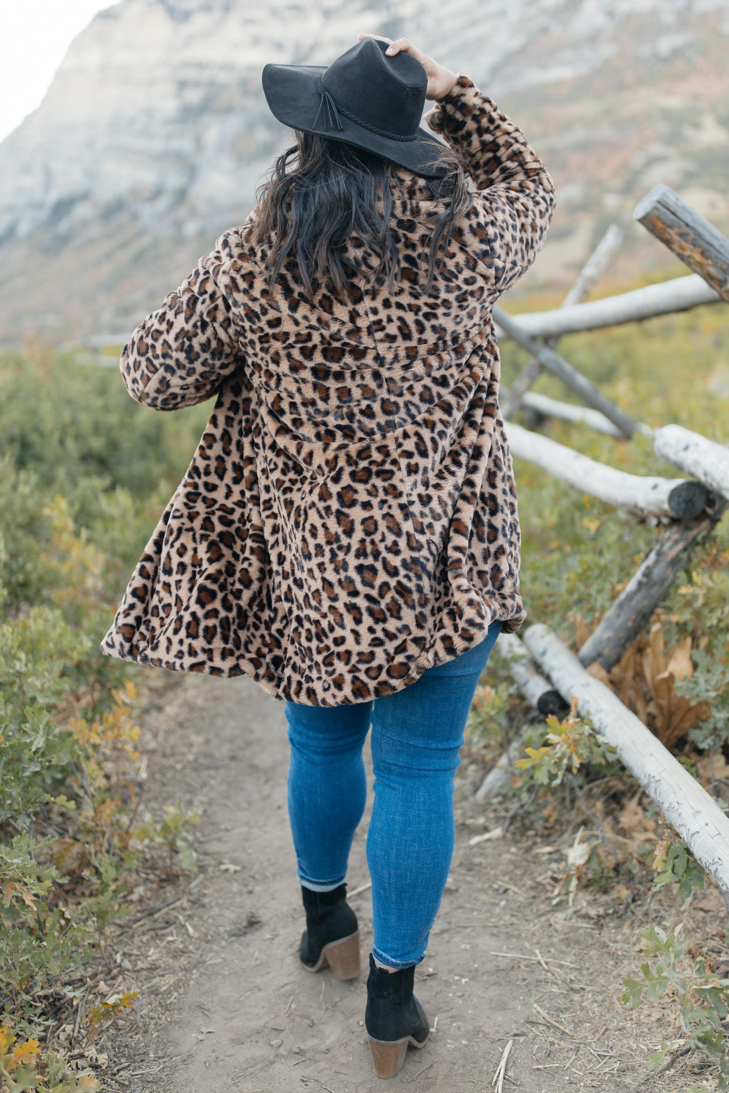 Lindsay Leopard Coat