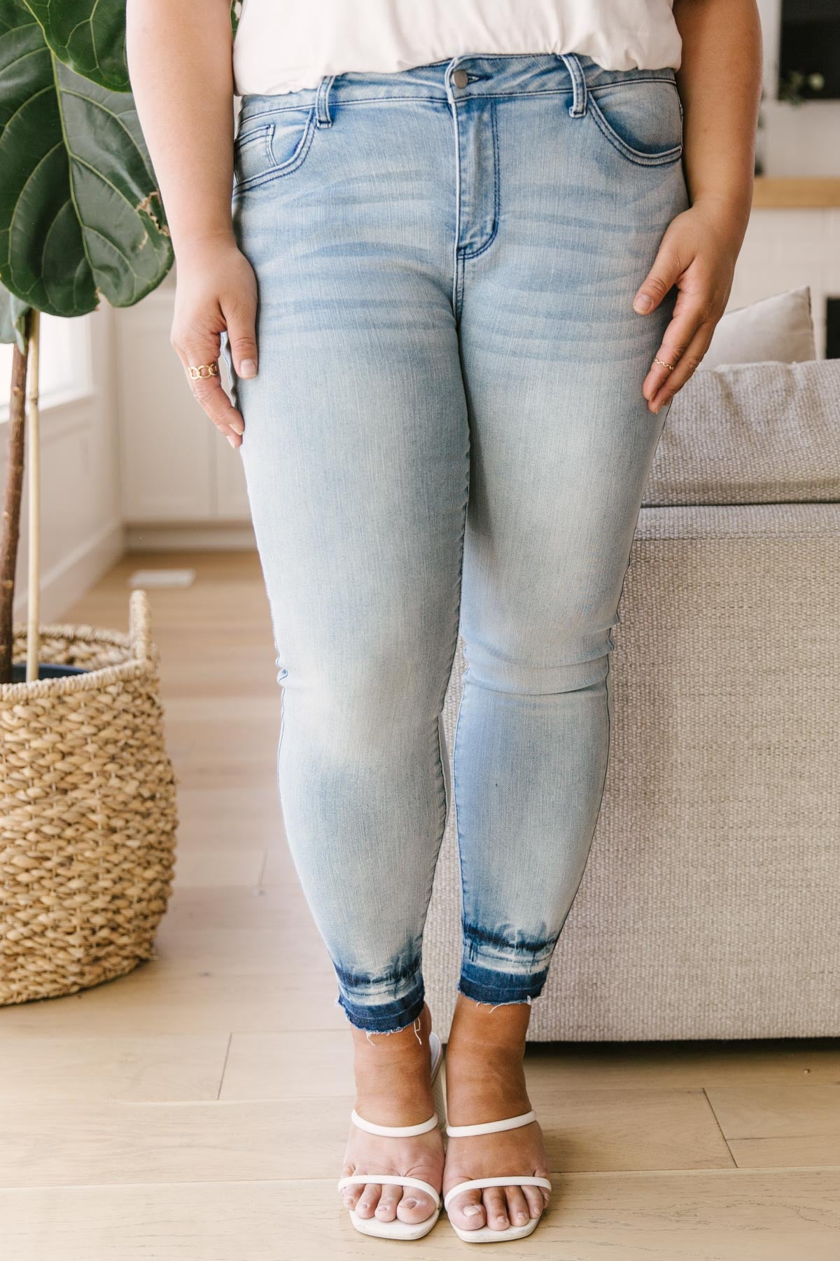 Melted Blues Light Wash Jeans