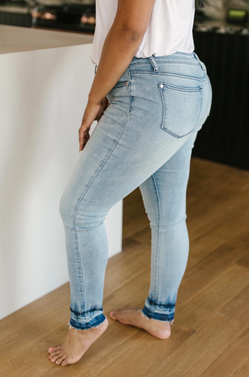 Melted Blues Light Wash Jeans