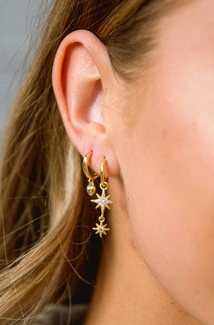Moon & Stars Earring Set