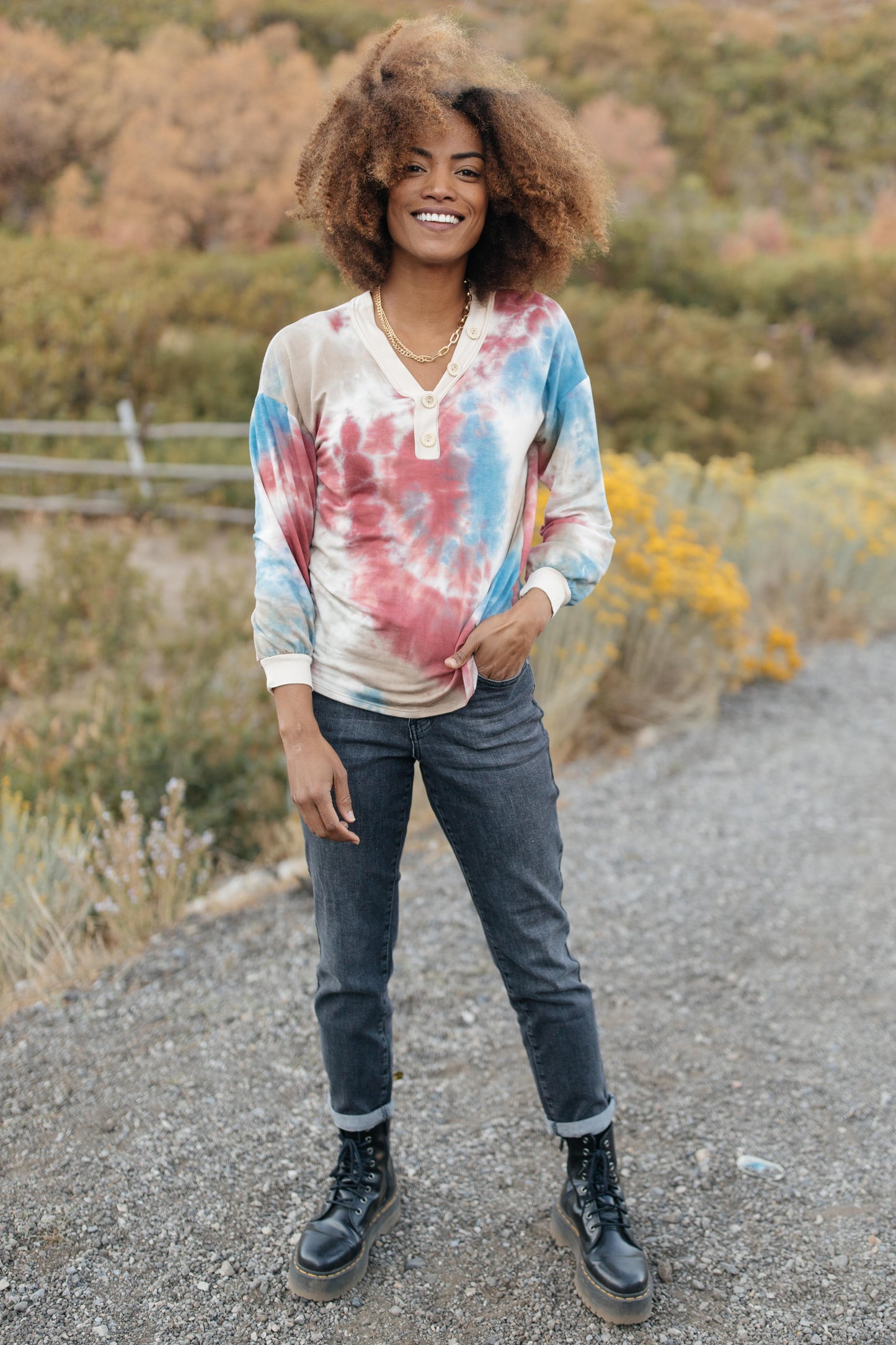 New Haven Tie Dye Top