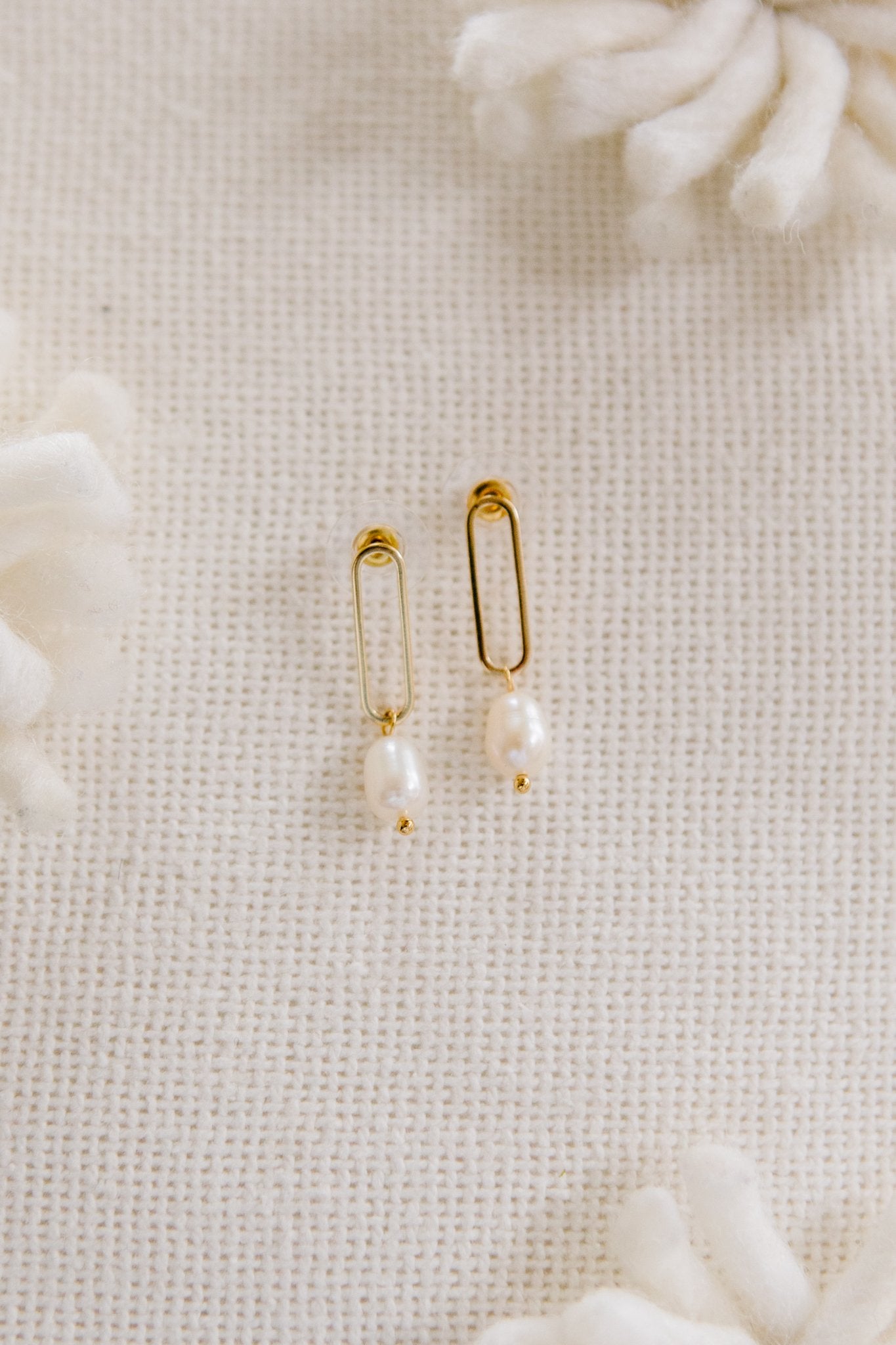 Pearl Seed Earrings