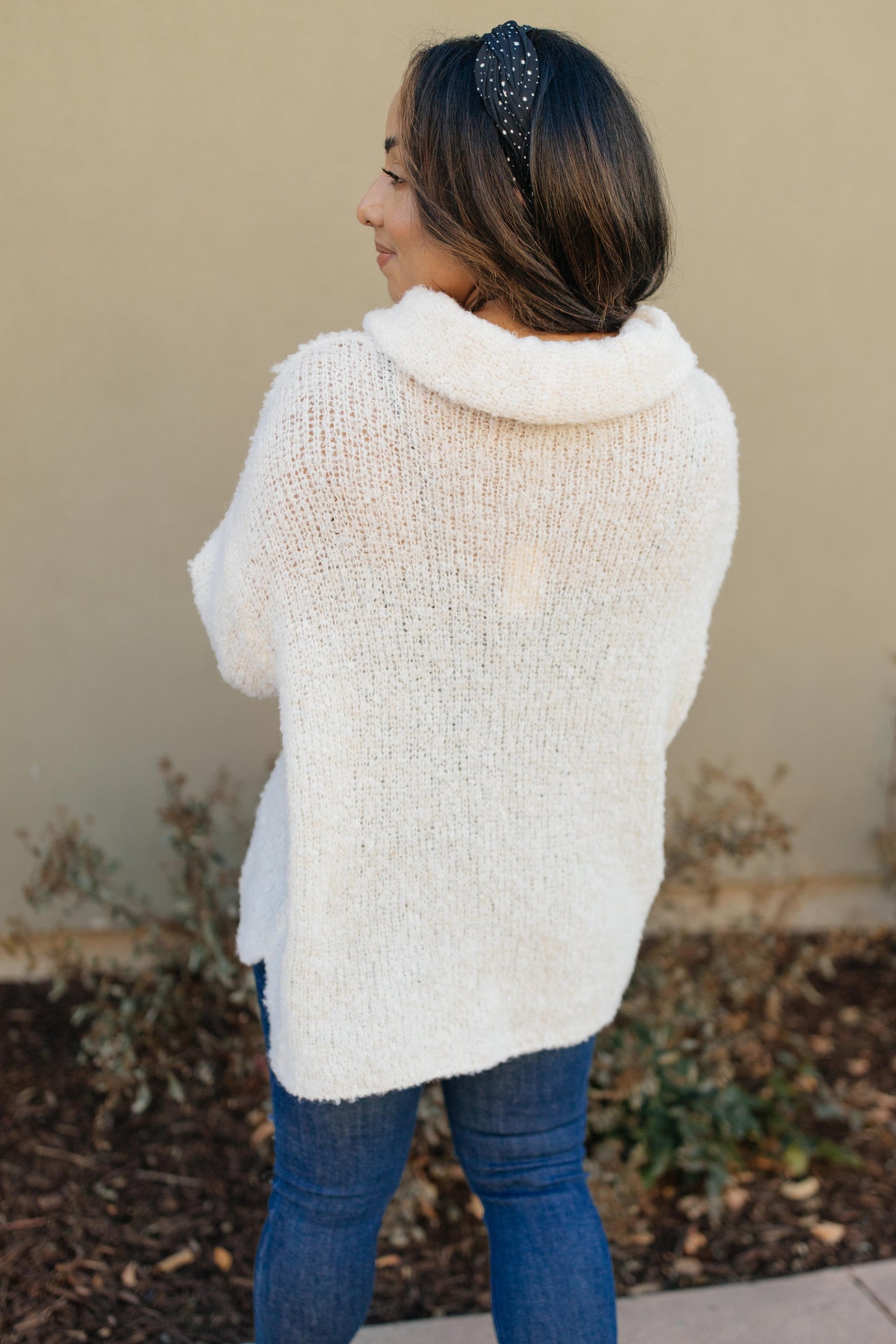 Popcorn And A Movie Sweater in Ivory