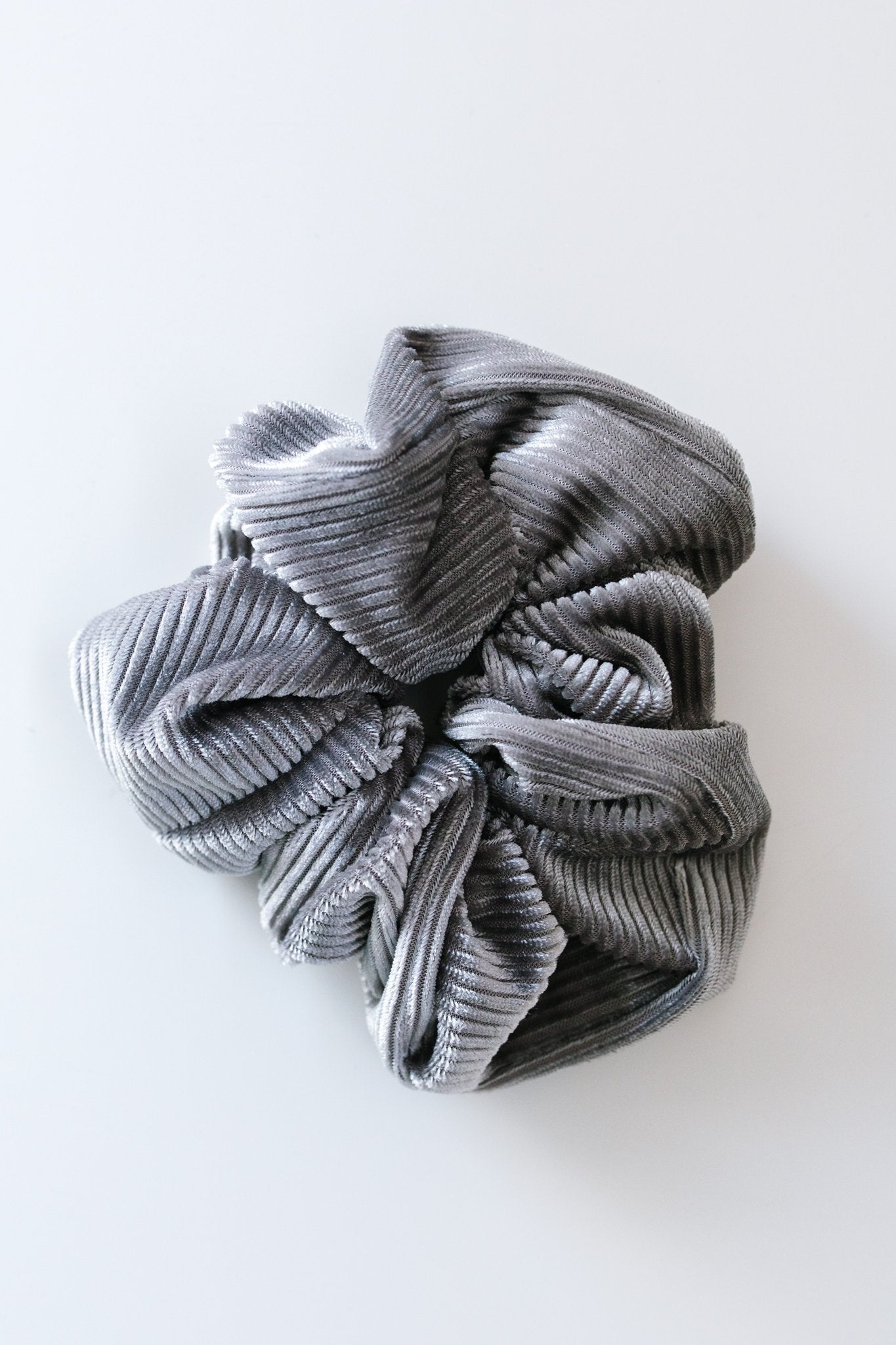 Ribbed & Velvet Scrunchie Set