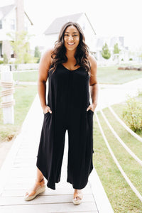 Room To Spare Jumpsuit In Black