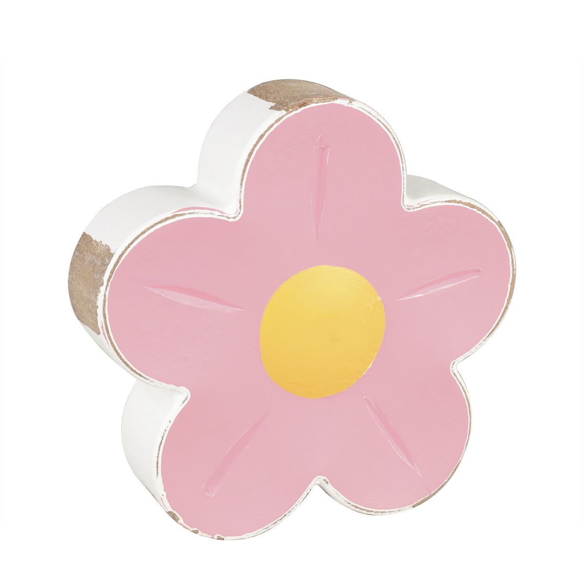 PREORDER: 3" Wooden Flowers in Assorted Shapes