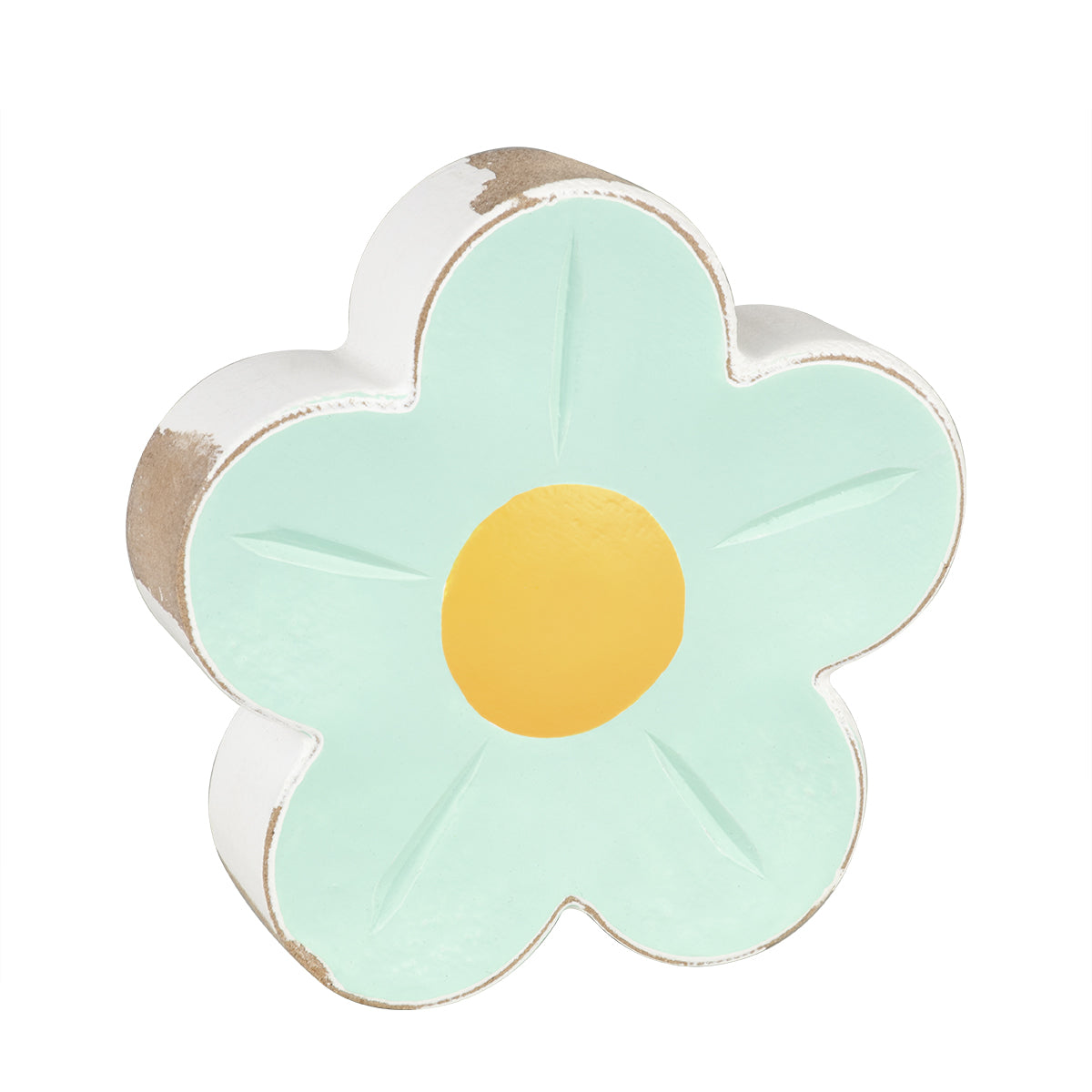 PREORDER: 3" Wooden Flowers in Assorted Shapes