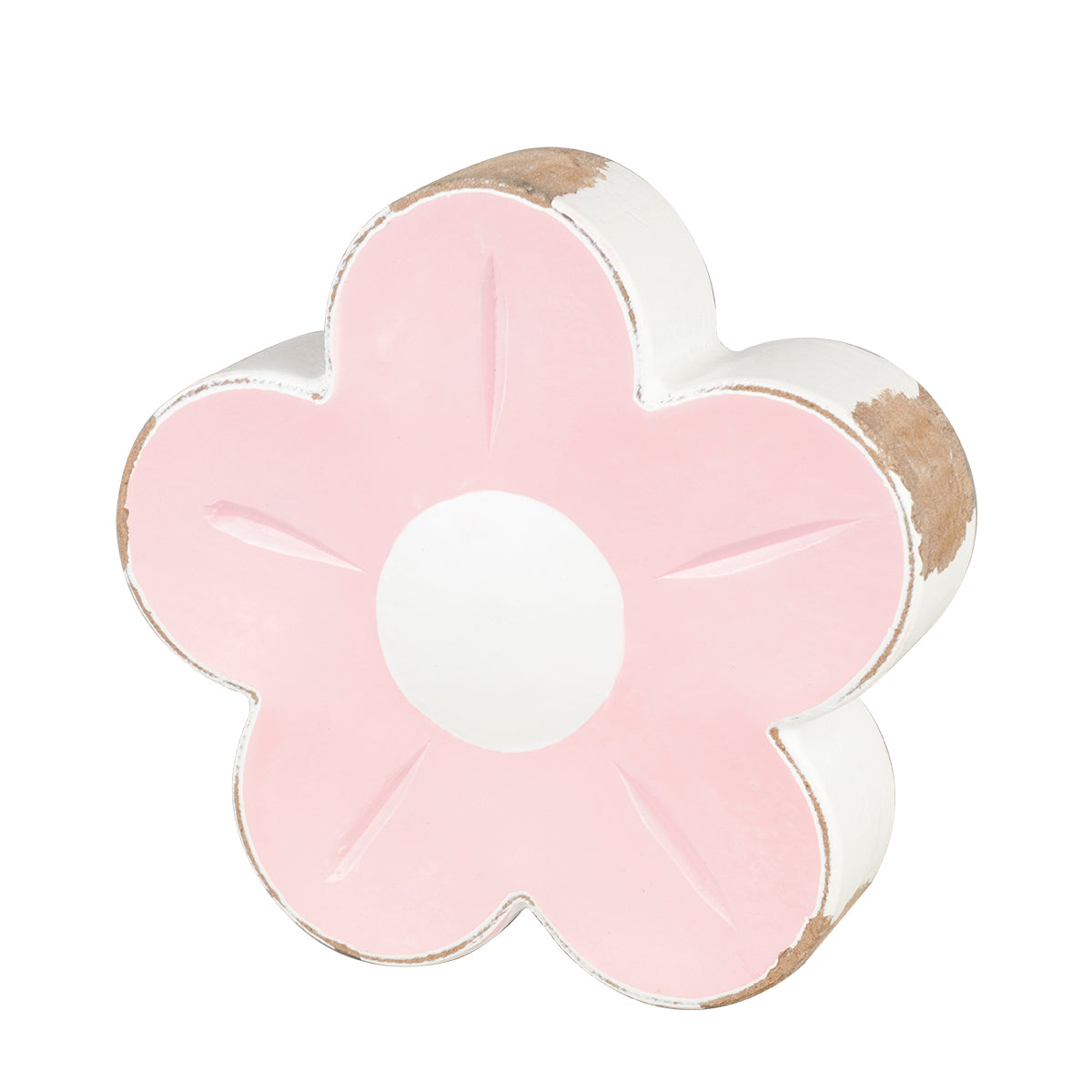 PREORDER: 3" Wooden Flowers in Assorted Shapes