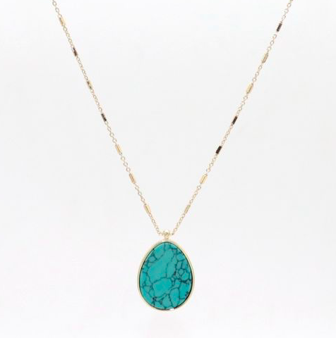 Arielle Stone Pendant Necklace